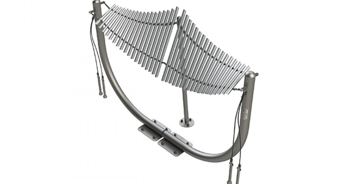 Manta Ray Aluminum Park Metallophone | Freenotes Harmony Park